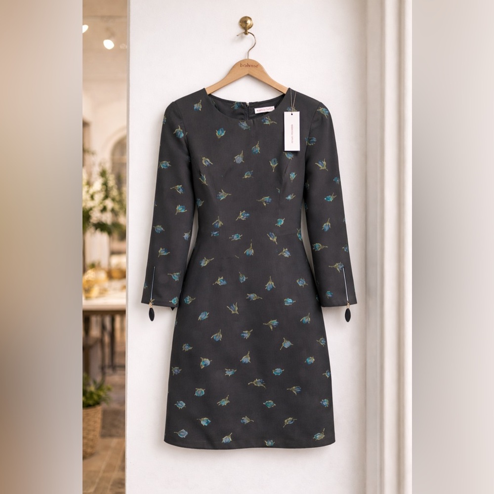 REBECCA TAYLOR GRANDE FLEUR DRESS